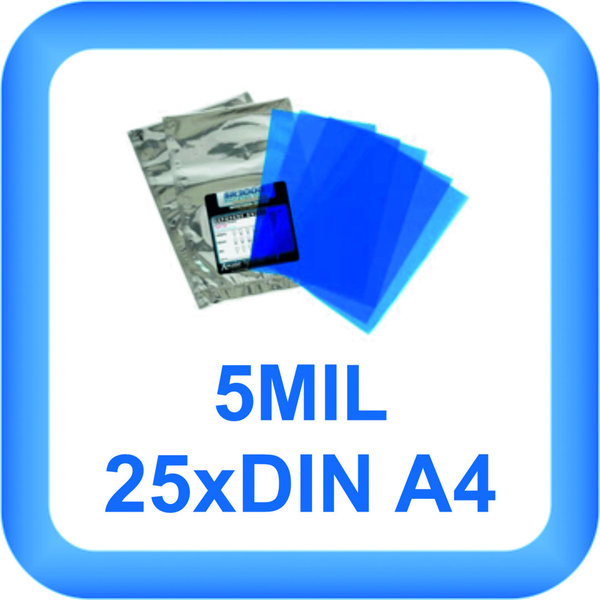 SR3000, DinA4, 5MIL (125µ), 25 Blatt