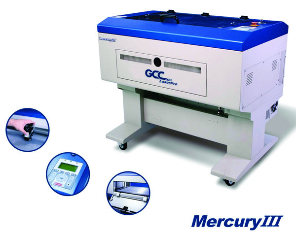 GCC Mercury III - 30W - CO2 Laser Graviermaschine